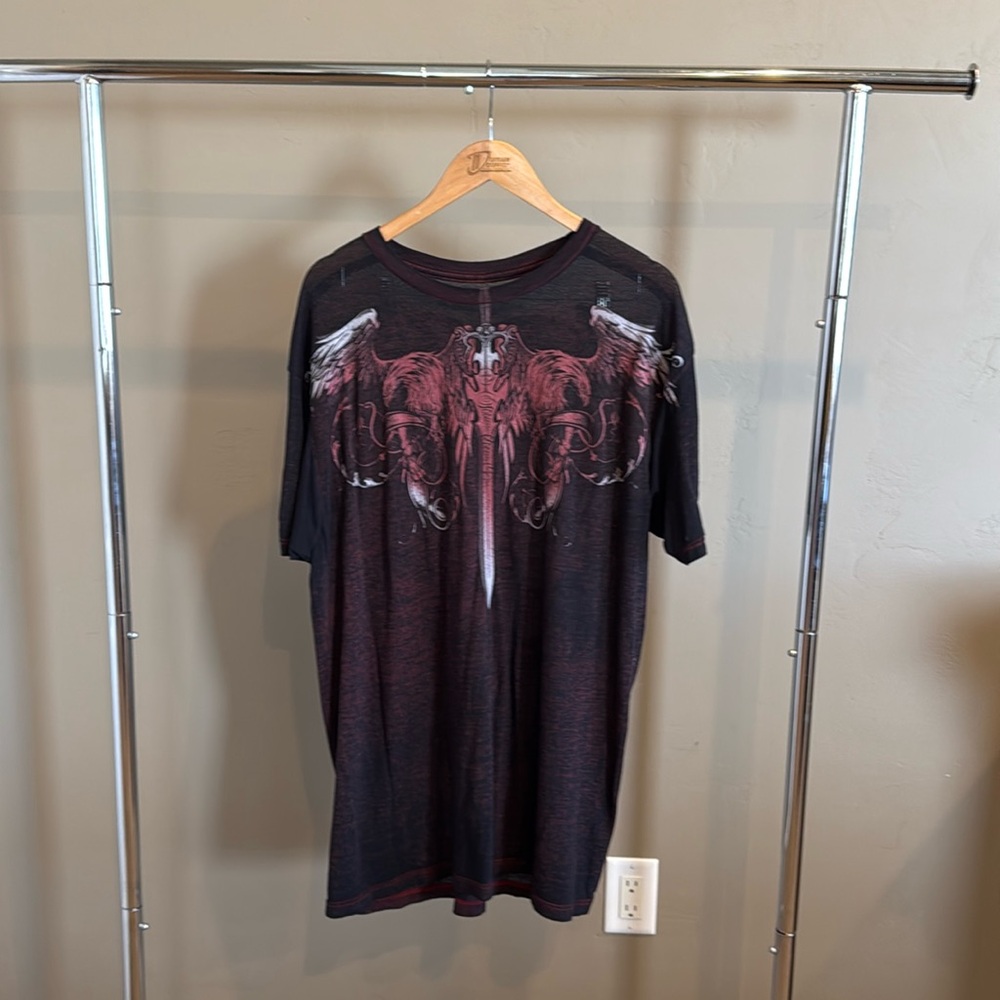 Men’s Helix sheer T-Shirt. Size XL.
